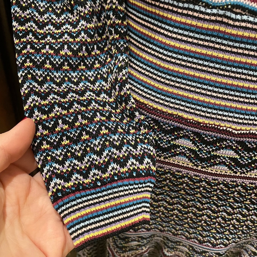 Shoshanna Etta Dress Knit Stretch  EUC Medium Fits 6-10 - Picture 7 of 10